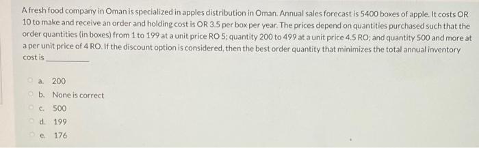 Afresh food company in Oman is specialized in