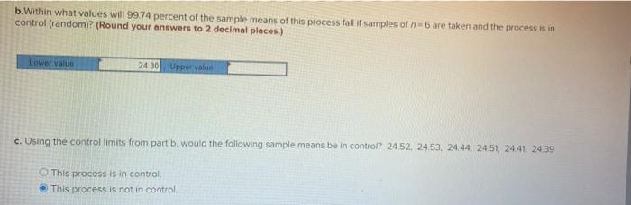 Problem 10-1 (Algo) Specifications for a part for