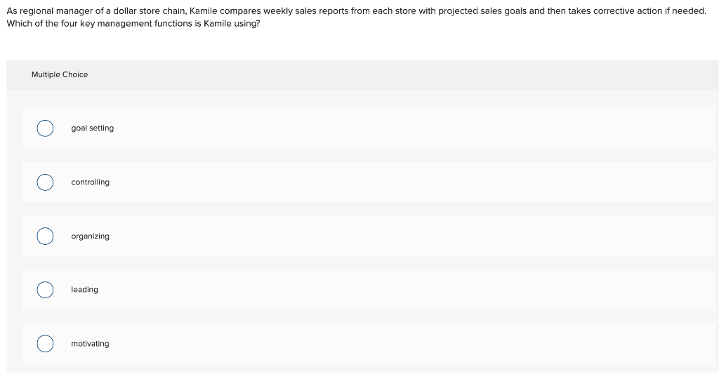 As regional manager of a dollar store chain,