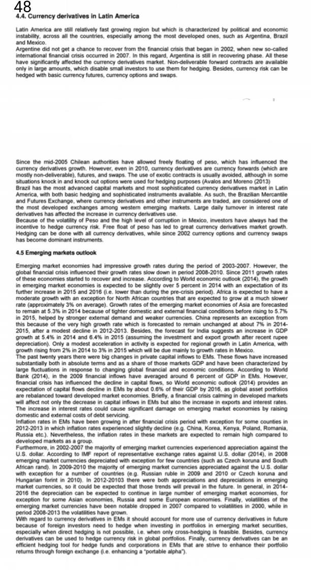 bjo 48 4.4. Currency derivatives in Latin America
