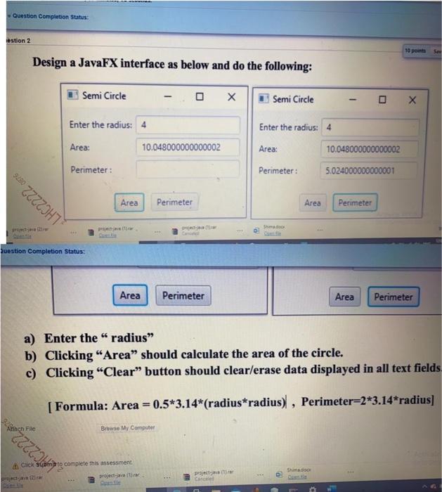 Question Completion Status: estion 2 10 posto