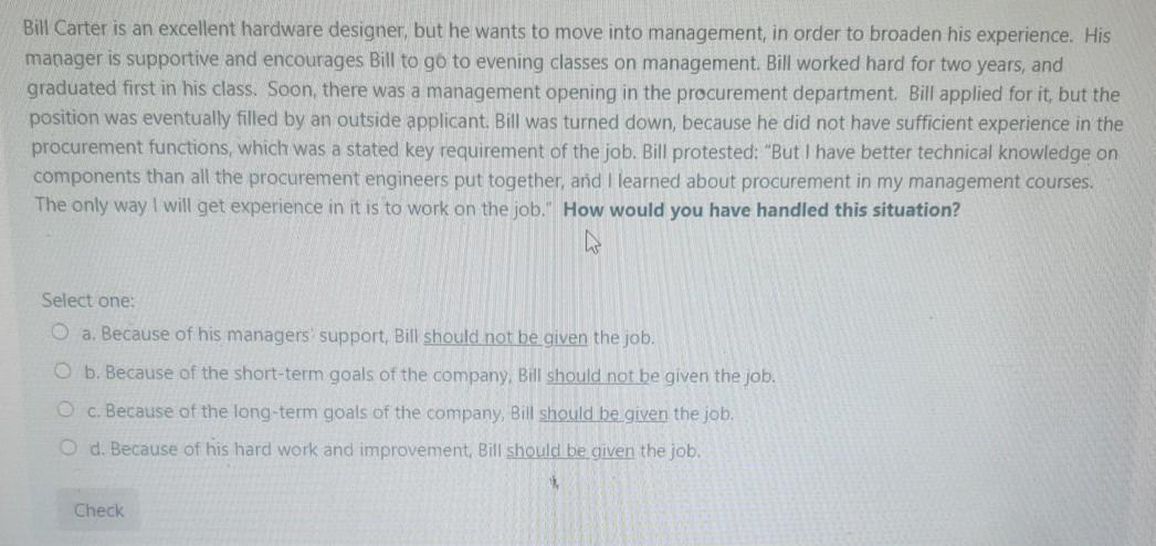 Bill Carter is an excellent hardware designer,