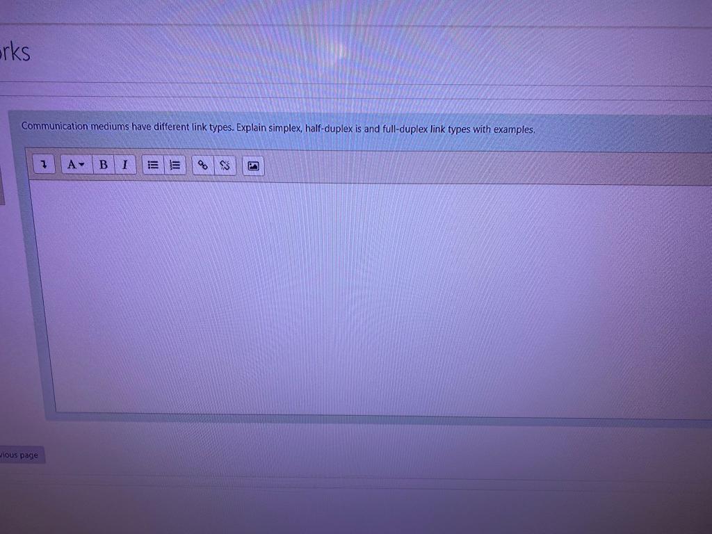 arks Communication mediums have different link