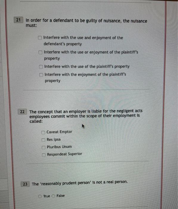 21 In order for a defendant to be guilty of