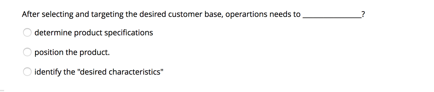 After selecting and targeting the desired