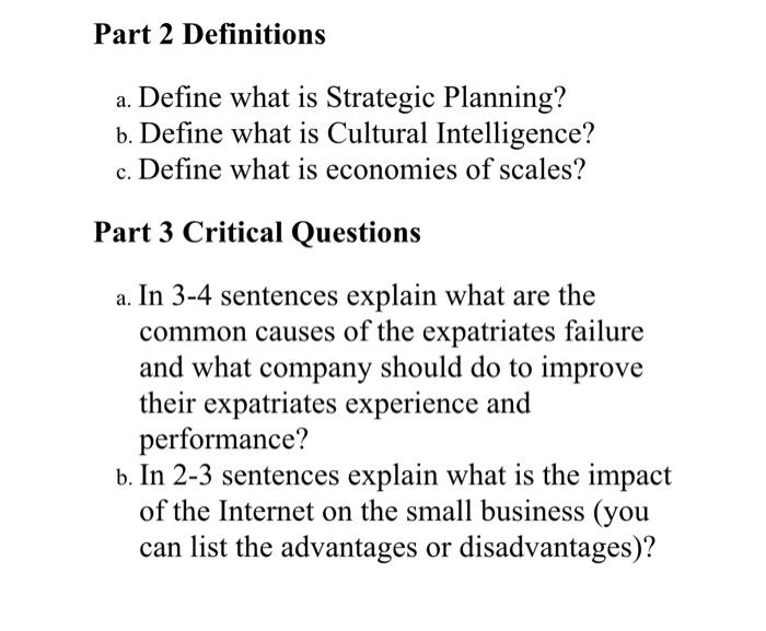 1. What are the proactive reasons of companies