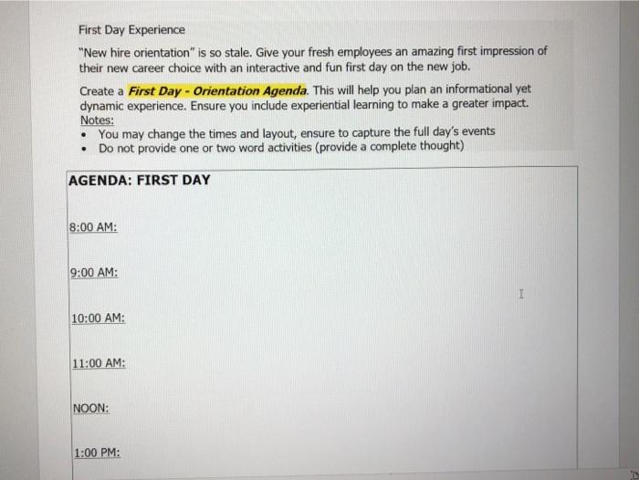 we have scenario 3 You never get a second chance