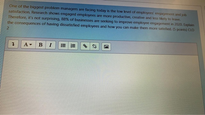 One of the biggest problem managers are facing