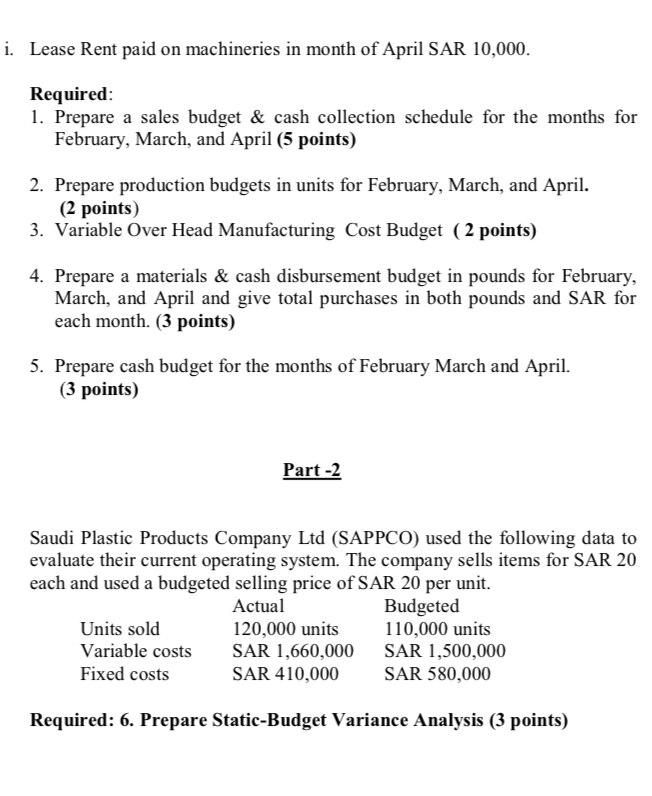 pleas answer all 6 questions Part -1 Saudi