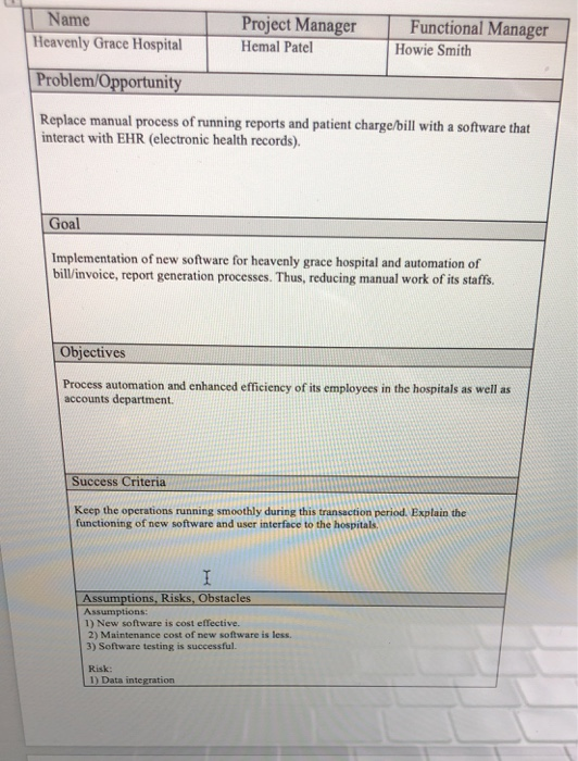 I upload the the photos to for the senario and I