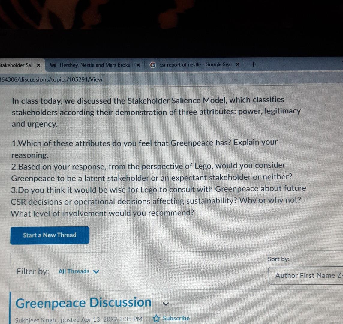 takeholder Sal x wp Hershey, Nestle and Mars
