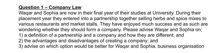 could you please make it clear. Question 1 -