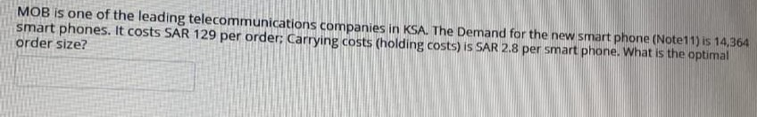 MOB is one of the leading telecommunications