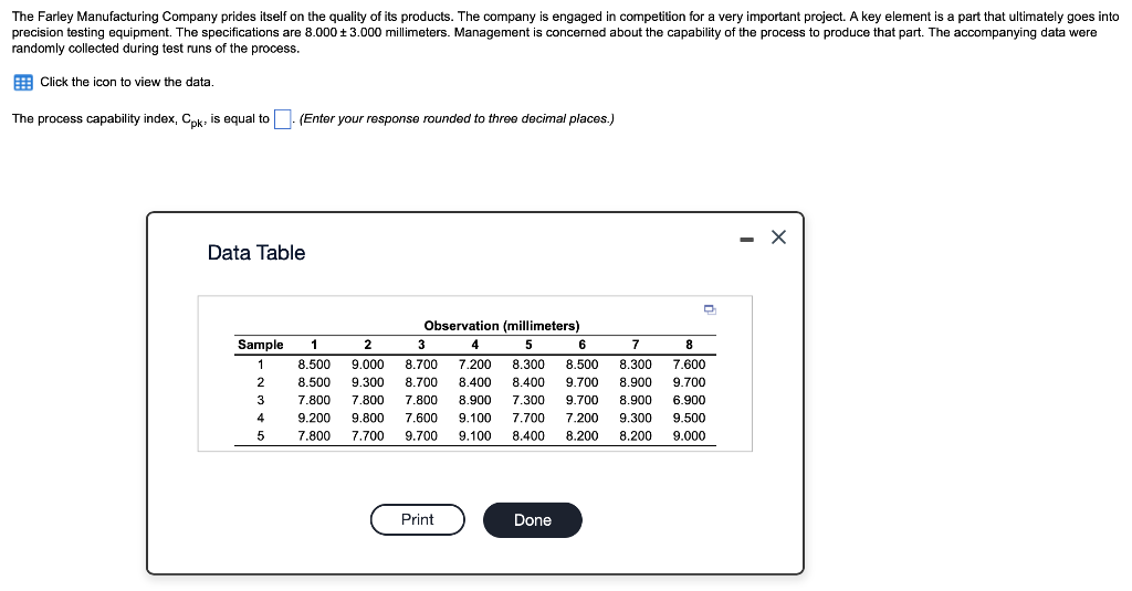 randomly collected during test runs of the