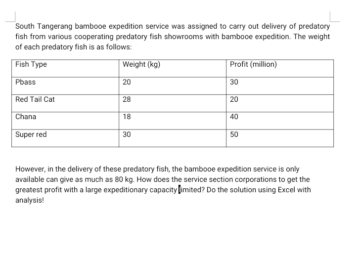 South Tangerang bambooe expedition service was