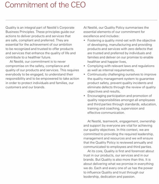 Quality Management Please read the attached