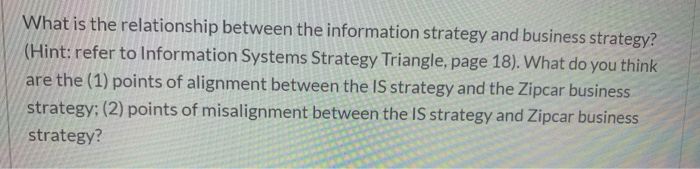 What is the relationship between the information