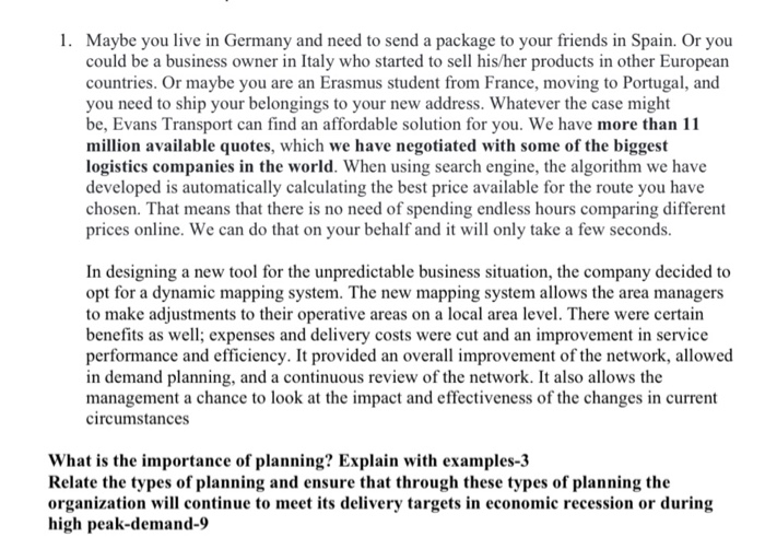 Types of planning includes Strategic plan,