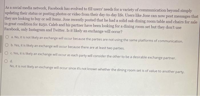 As a social media network, Facebook has evolved