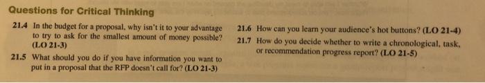 I only need help with 21.5, 21.6, and 21.7