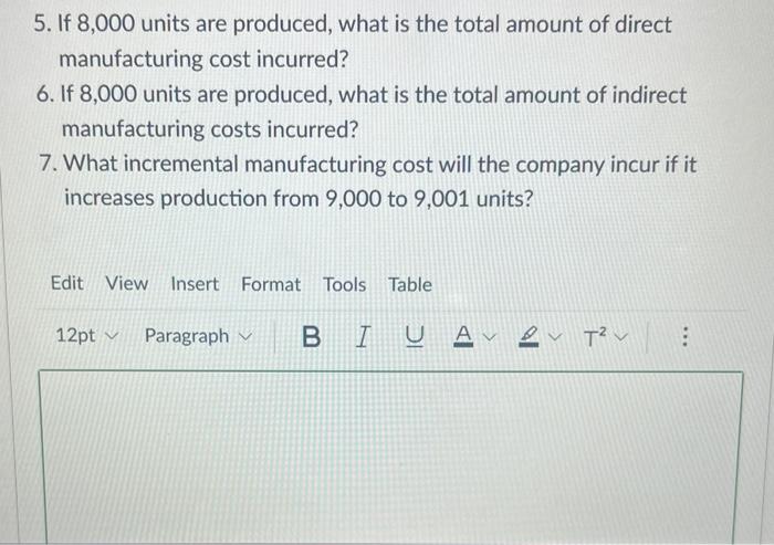 Dobosh Corporation has provided the following