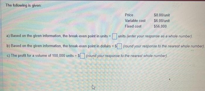 Answer plz? The following is given: a) Based on