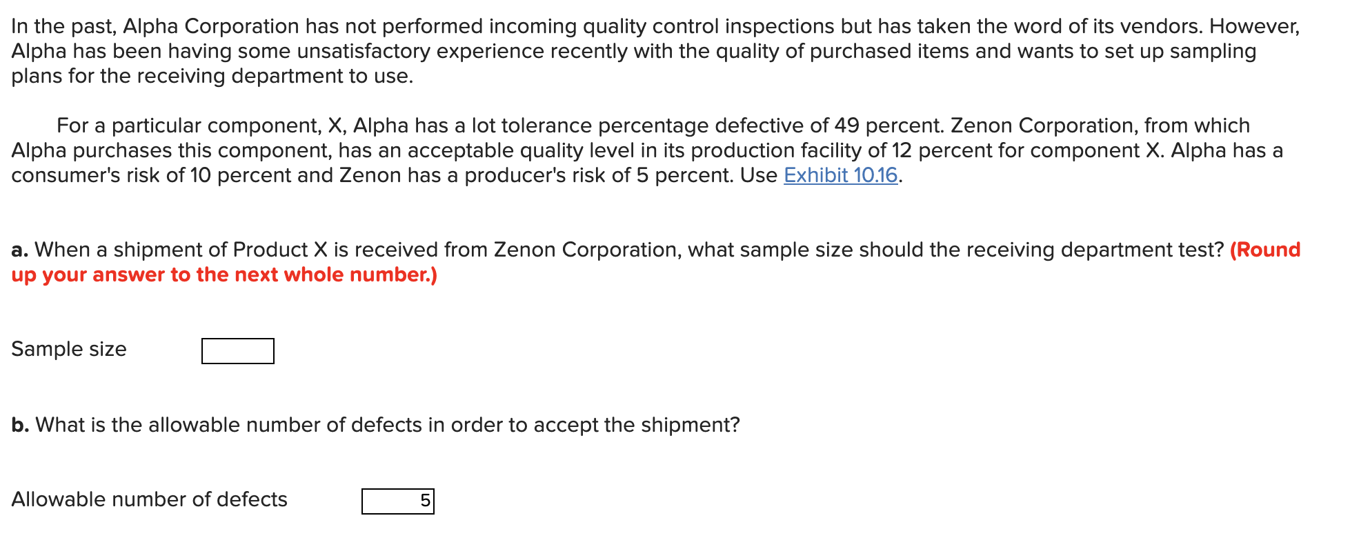 In the past, Alpha Corporation has not performed