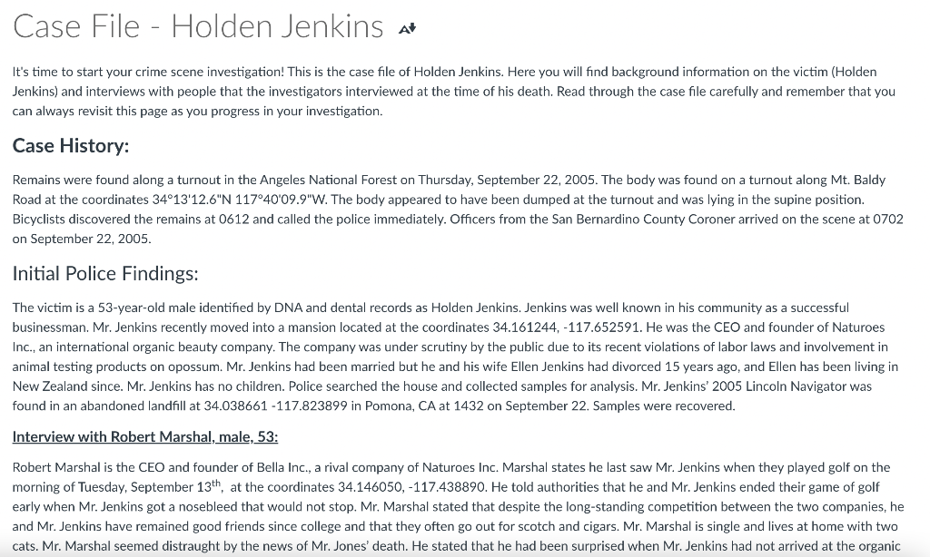 CSI Assignment Assignment Requirements For this