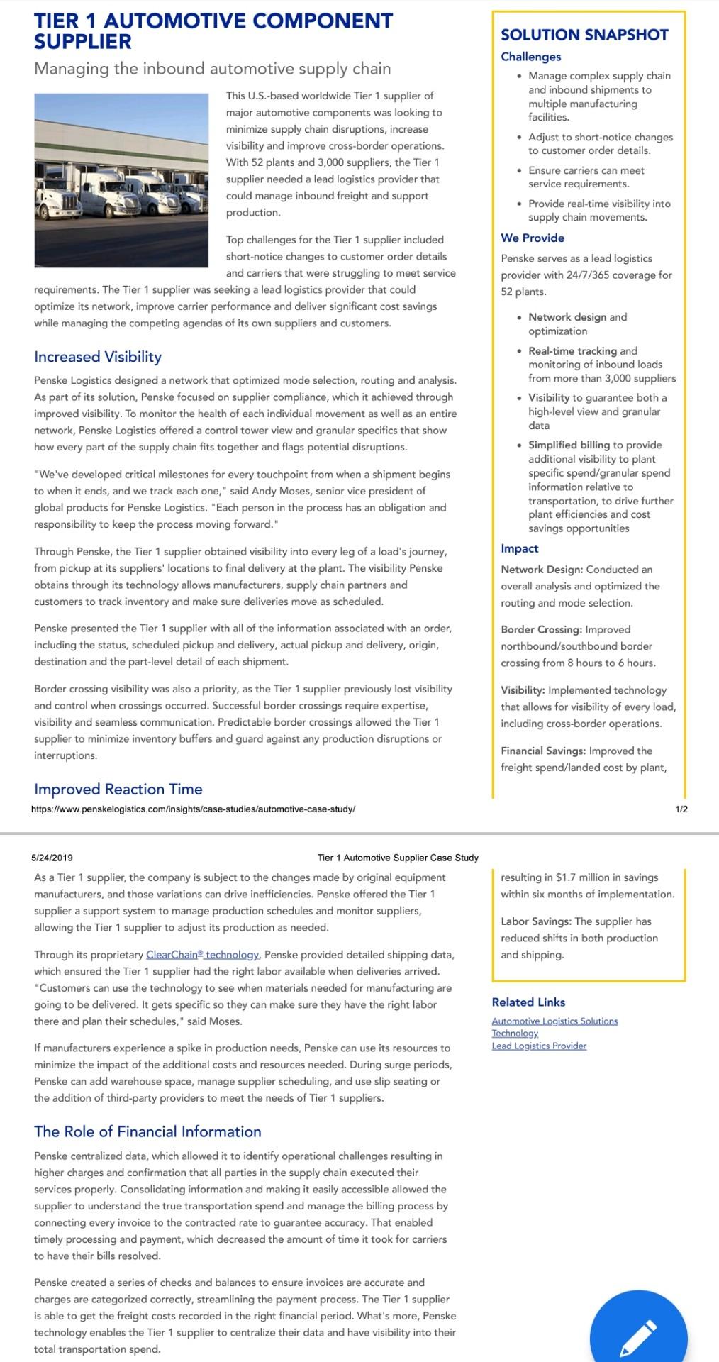 What were the challenges faced by Tier 1