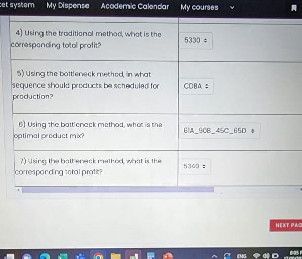 (CLO:l, CLO:2, CLO:4) A company makes four