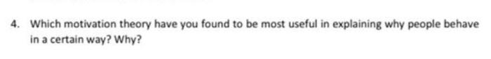 discuss and answer the following question 4.