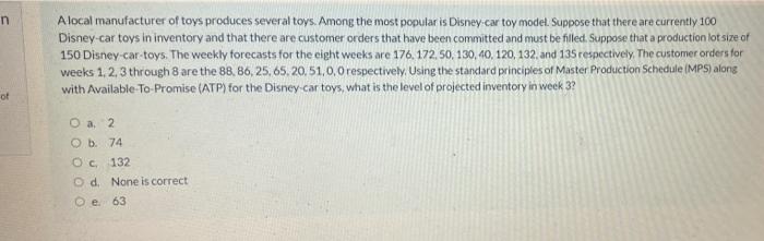 Alpha retail store predicts an annual demand of