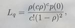 The Question is about 'Queueing Theory M/M/C and