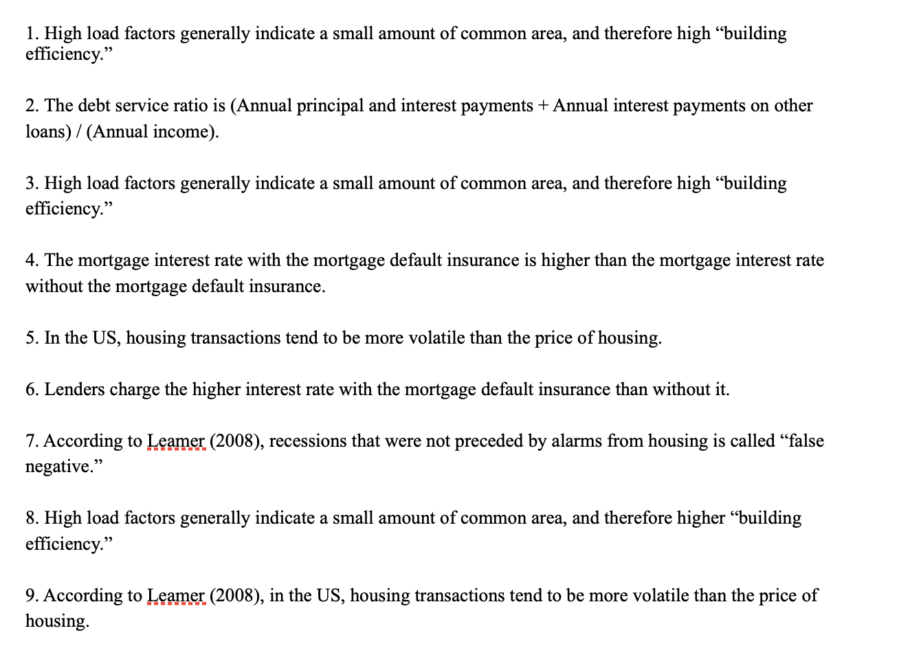 TRUE or FALSE (please answer all questions) 1.