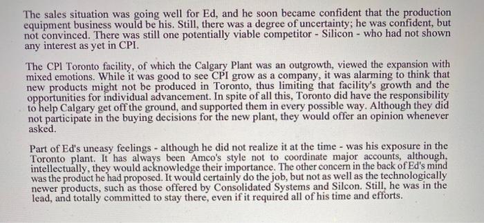 PowerBase Selling: CPI Case Study Computer