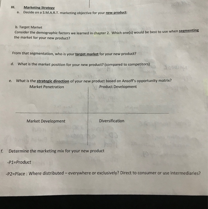 i need help coming up with a new product for