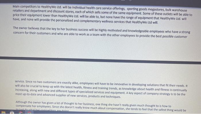 2. Do you think that Healthy We Ltd. would be a