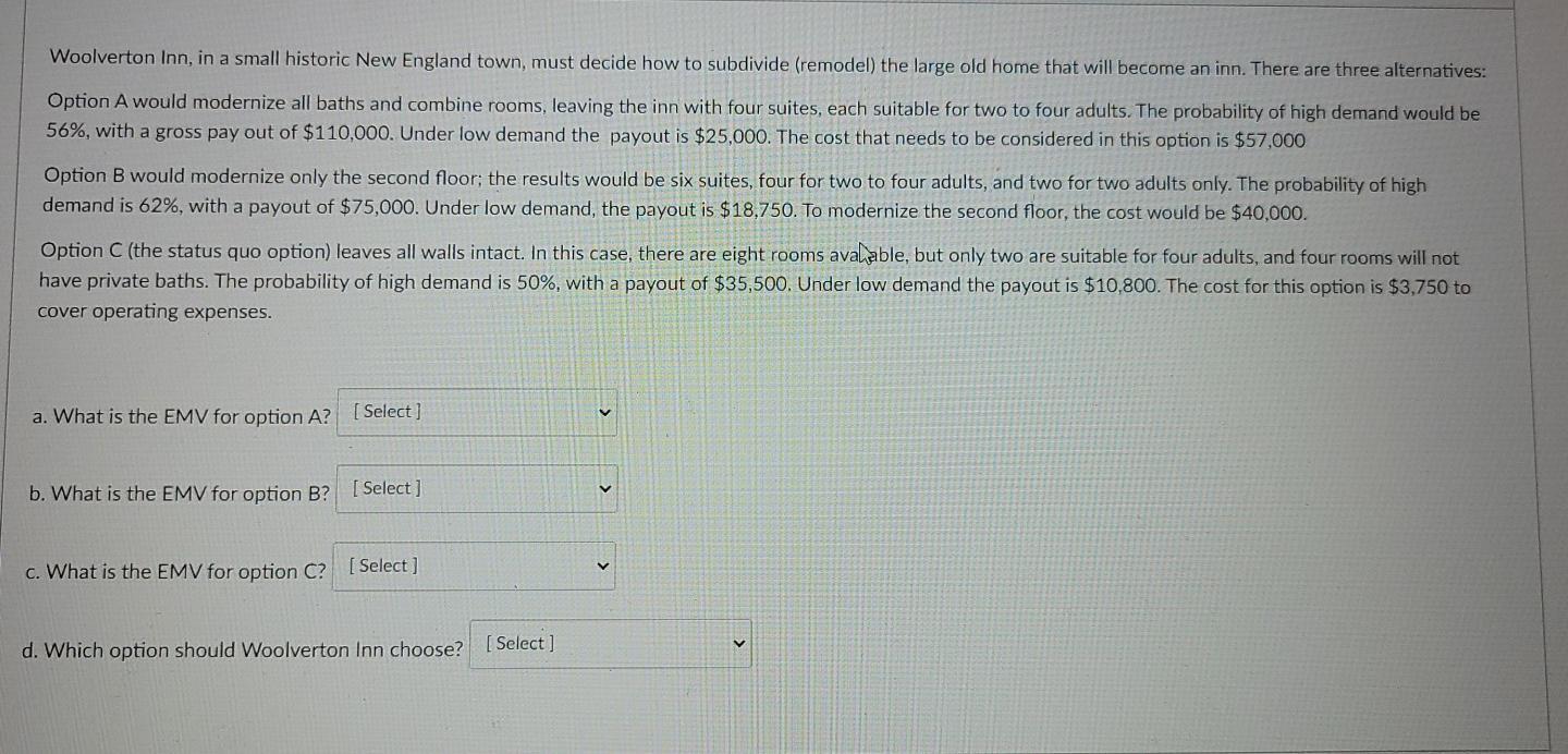 Woolverton Inn, in a small historic New England