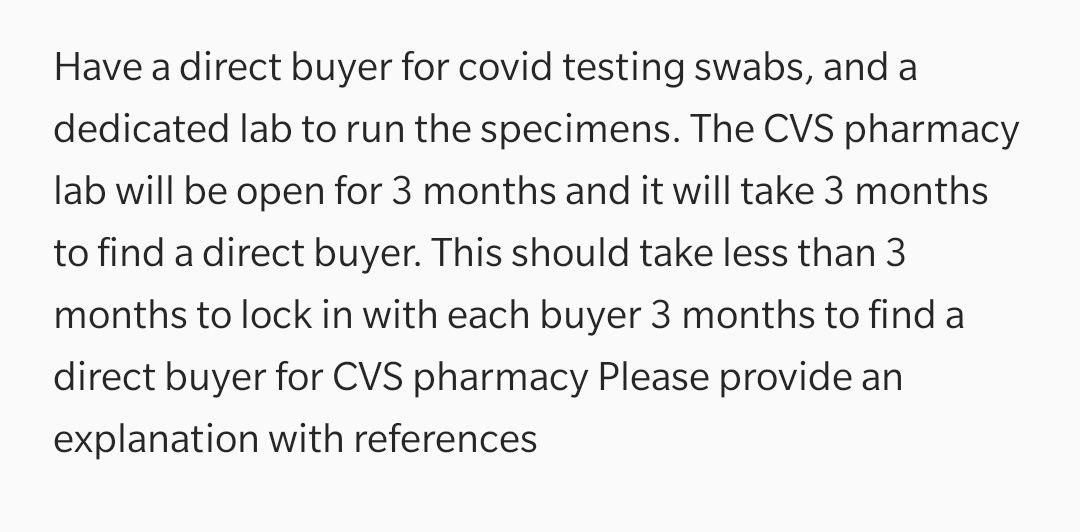 Have a direct buyer for covid testing swabs, and