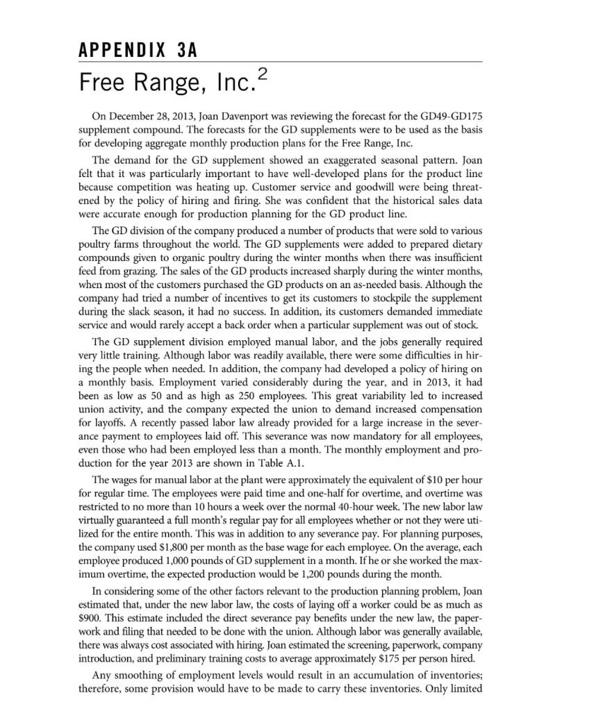 Explain with spreadsheets with an elaboration of