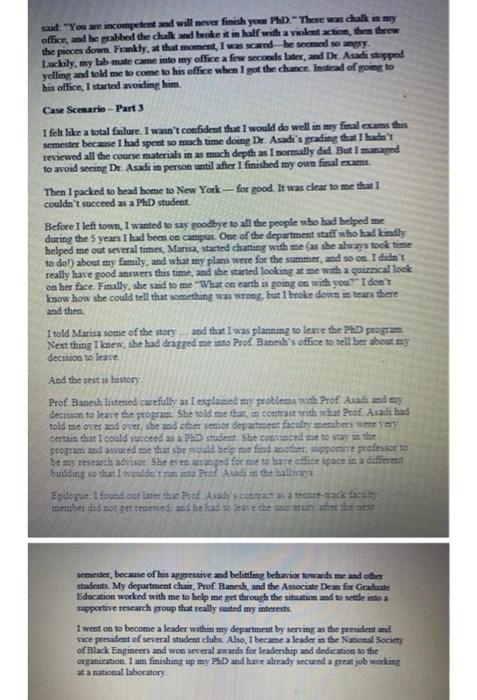 essay question please 2. Describe the type/types