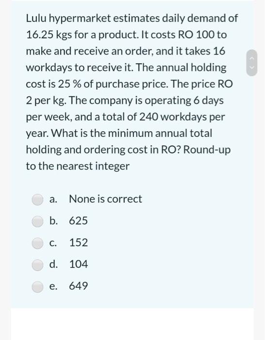 A local manufacturer of toys produces several