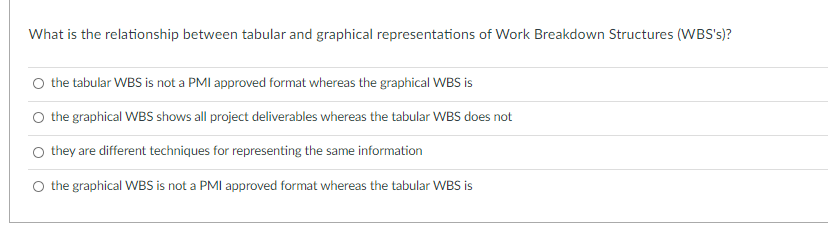 What is the relationship between tabular and
