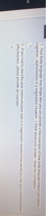 1. Your body language may shape who you are