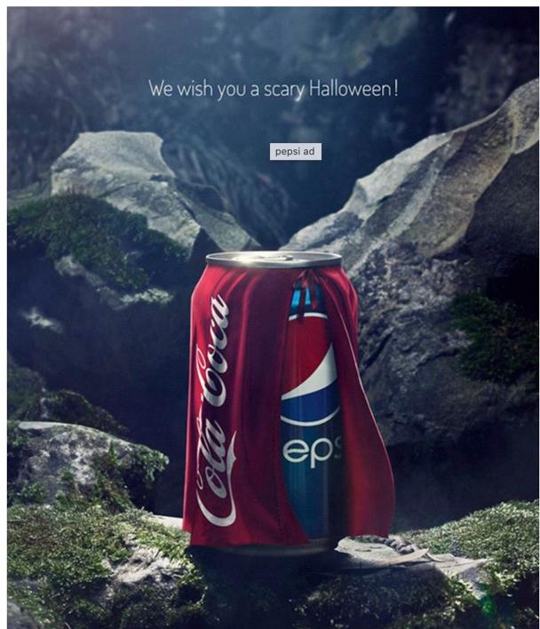 The Pepsi ad above is an example of positioning