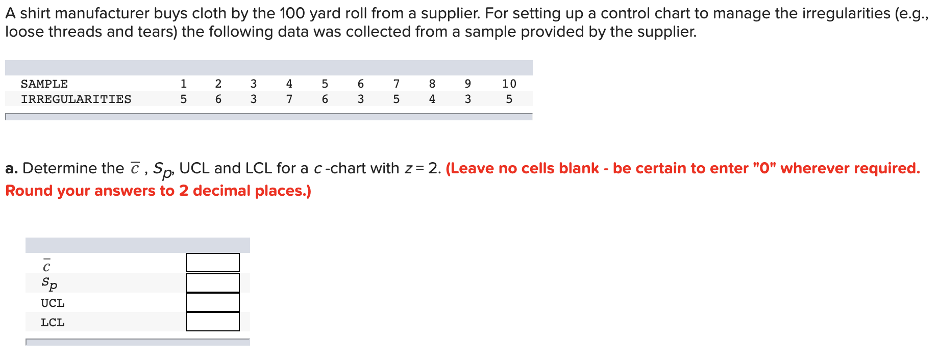 A shirt manufacturer buys cloth by the 100 yard