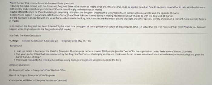 answer the given parts using 3-5 sentences each.