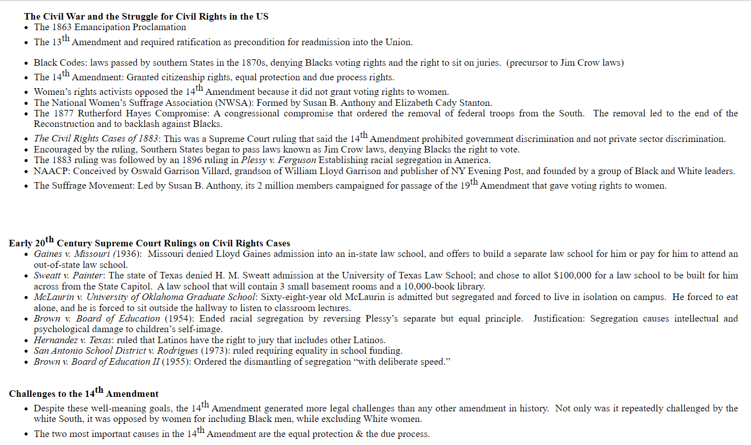 Chapter begins with the story of Harriet Tubman -