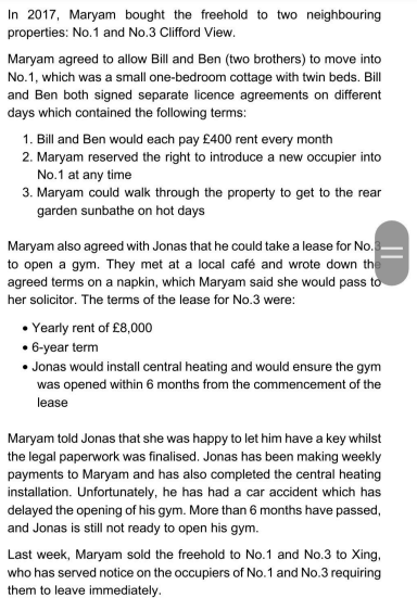 In 2019, Sajid bought the freehold to an old