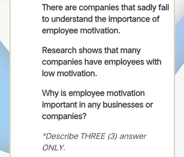 There are companies that sadly fail to understand